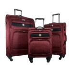 iz luggage kraft polo bordo 3lü set