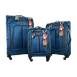 iz luggage iz vizyon mavi model 3 lü valiz seti