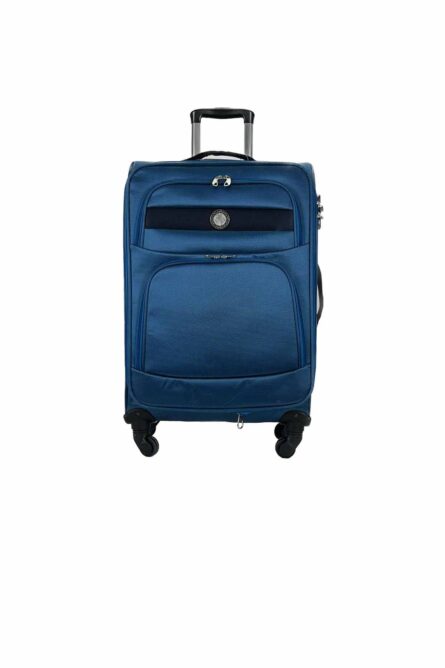 iz luggage kraft polo civit mavi 3lü set