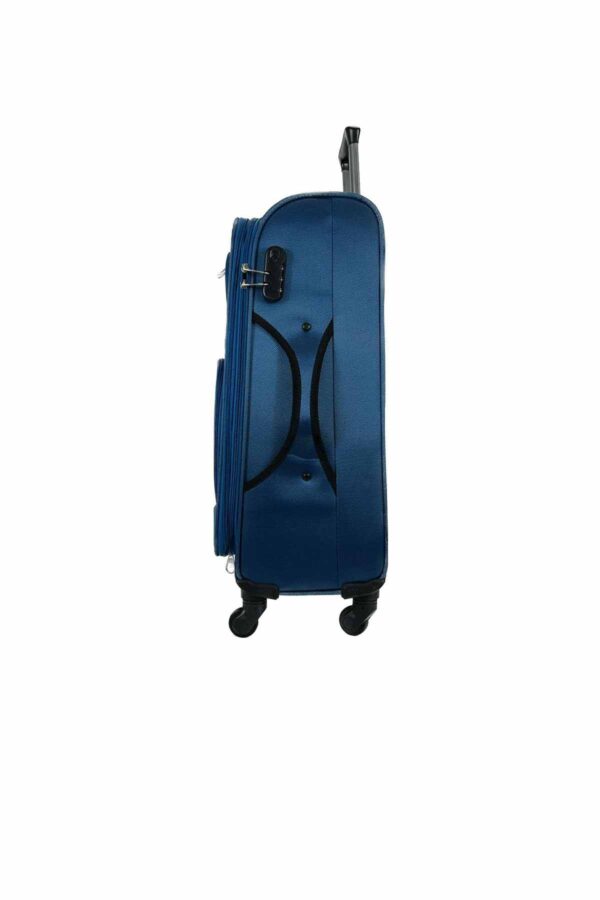 iz luggage kraft polo civit mavi 3lü set