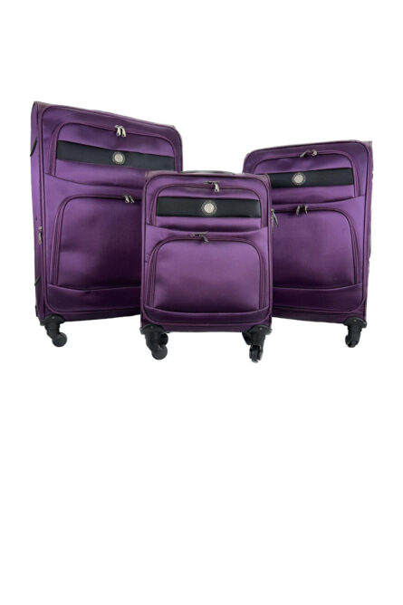iz luggage kraft polo mürdüm 3lü set
