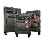iz luggage iz vizyon mavi model 3 lü valiz seti