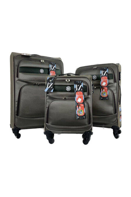 iz luggage iz vizyon mavi model 3 lü valiz seti